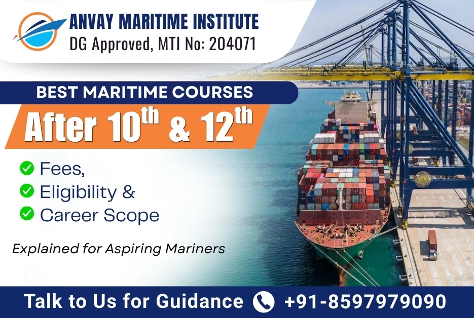 Maritime Courses After 10th & 12th in India | Fees & Eligibility